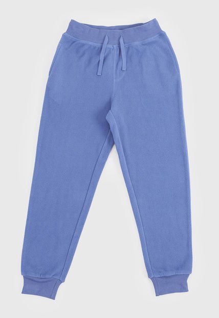 Pantalón De Buzo Niño Kids Polar Azul Corona