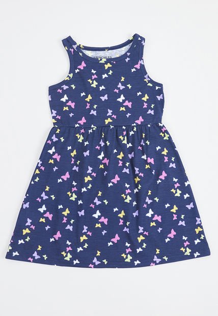 Vestido Niña Kids Skater Navy Corona