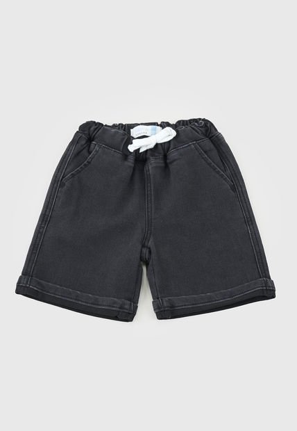 Short Bebe Niño Jeans Gris Corona