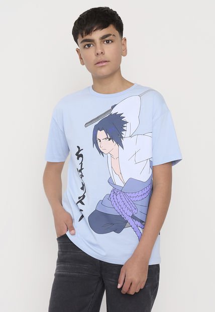 Polera Niño Teen MC Naruto Steel Corona