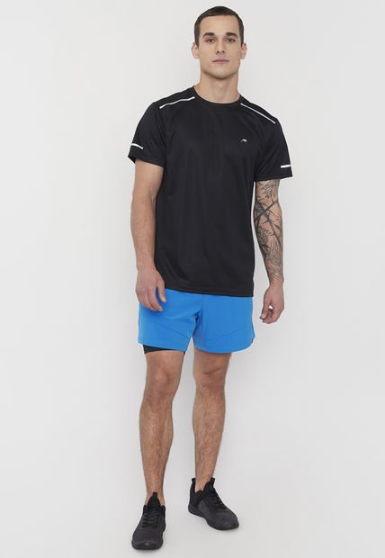 Short Hombre Deportivo Running Azul Corona