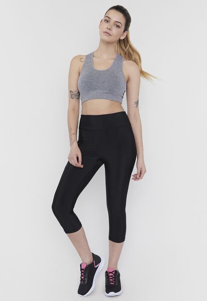 Calza Deportiva Mujer Crop 1 Color Negro Corona