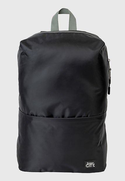 Mochila Casual Basic City Negro Corona