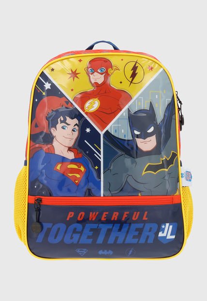 Mochila Dc Comics Naranjo Corona