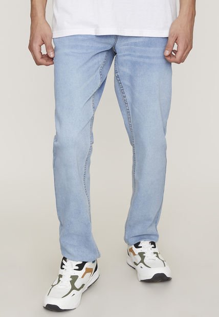 Jeans Slim Spandex I Azules Hombre Corona 