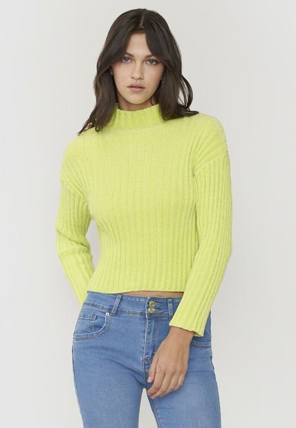 Sweater Mujer Chenille Rib Lima Corona