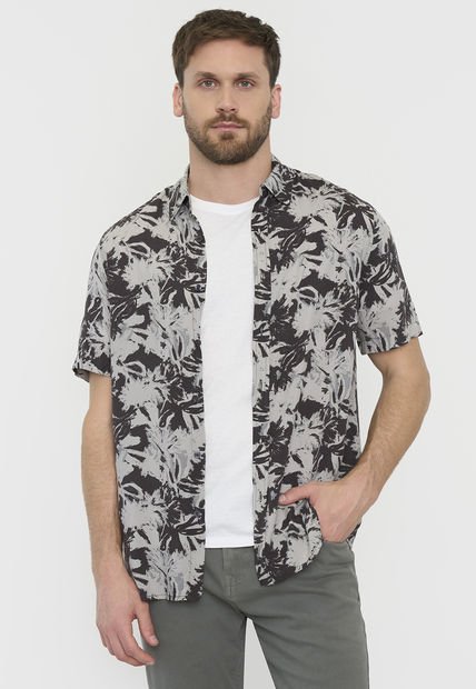 Guayabera Hombre Night Negro Corona