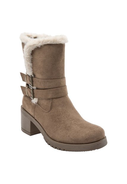 Bota Casual Femenino Marrón Dakota