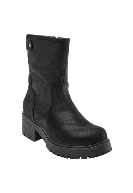 Bota Casual Femenino Negro Dakota