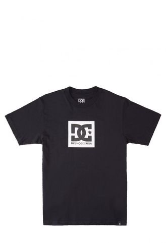 DC Polera Square Star Hss Negra DC Knasta Chile