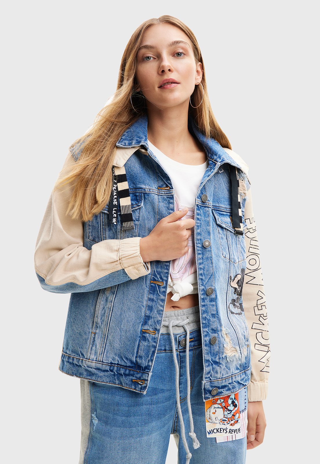 Chaqueta shops jean desigual