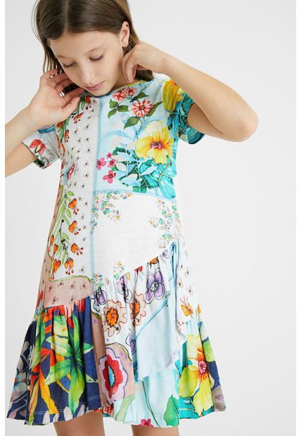 Vestido Desigual Niña Multicolor - Calce Regular - Compra Ahora | Dafiti  Chile