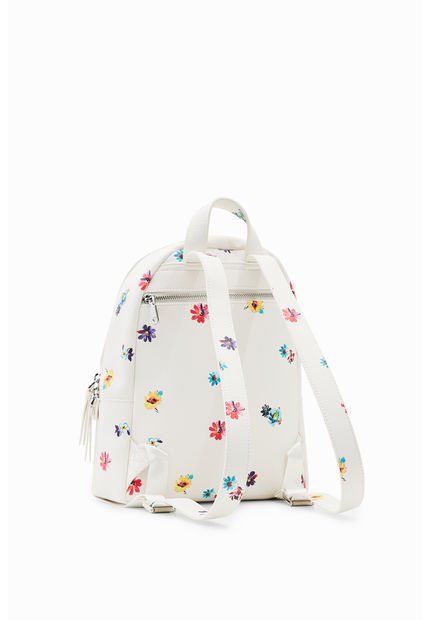 Mochila Blanco Desigual Compra Ahora Dafiti Chile