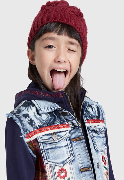 Chaqueta desigual niña sale