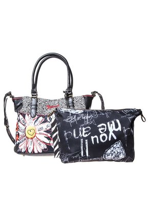 Cartera Negro Desigual