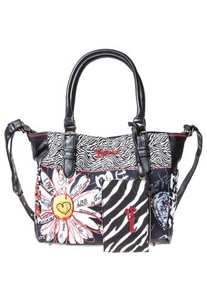 Cartera Negro Desigual