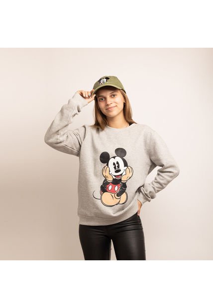 Mujer Mickey Encantado Gris - Compra Ahora | Dafiti Chile