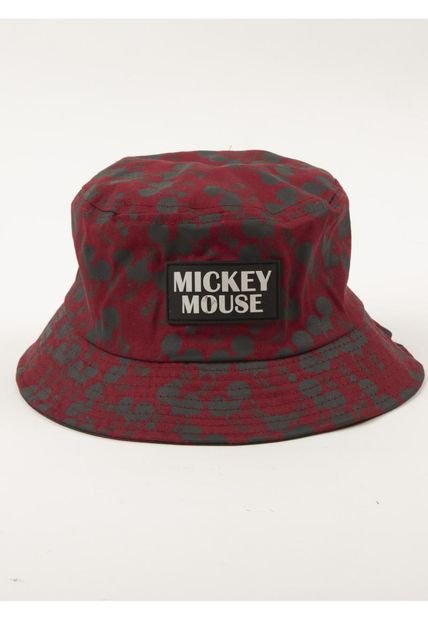 Gorro Mujer Multicaras Mickey Rojo Disney