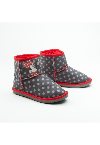 Bota Chiporro Niña Minnie Vestido Rojo Disney