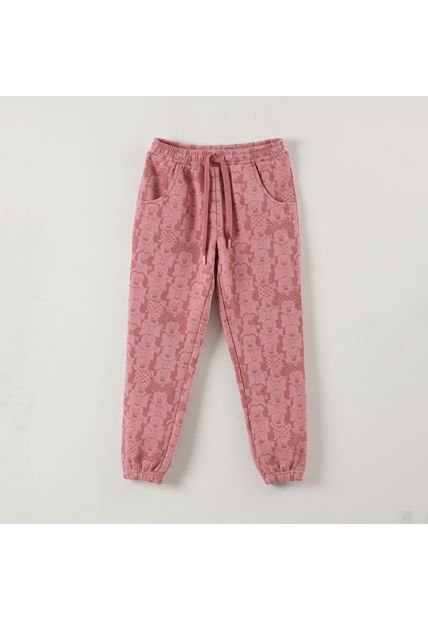 Pantalon De Buzo Niña Minnie Faces Rosado Disney