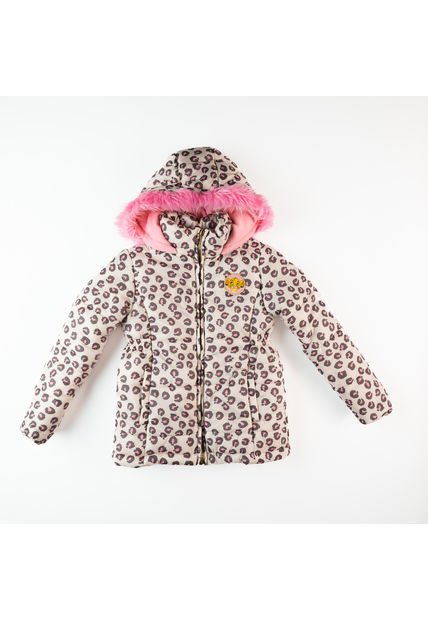 Parka Niña Rey León Skin Rosado Disney