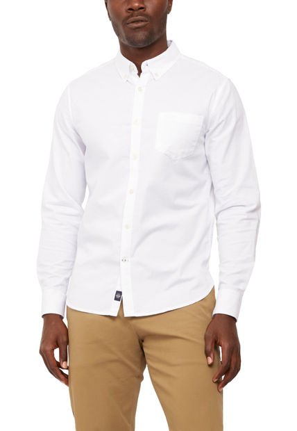 Camisa SF Oxford 2.0 Slim Fit Blanca Dockers