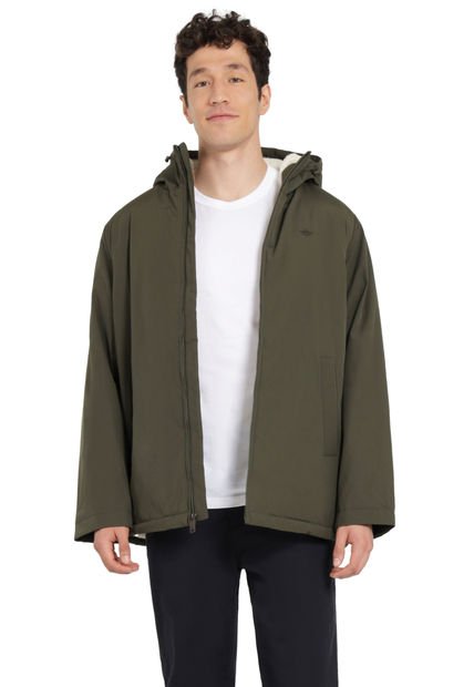 Chaqueta Hombre Arctic Hooded Slim Fit Verde Dockers