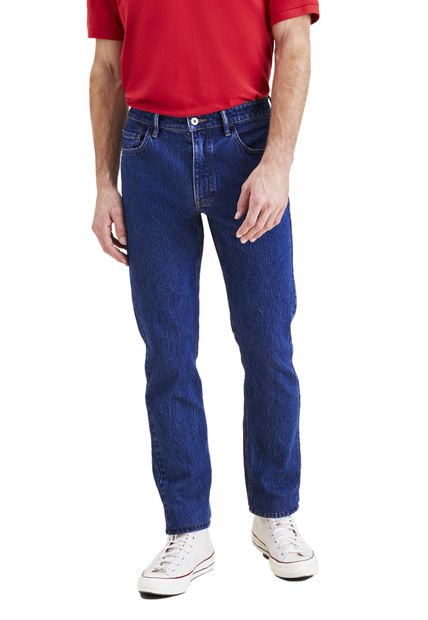 Pantalón Hombre Jean Cut Slim Fit Azul Dockers