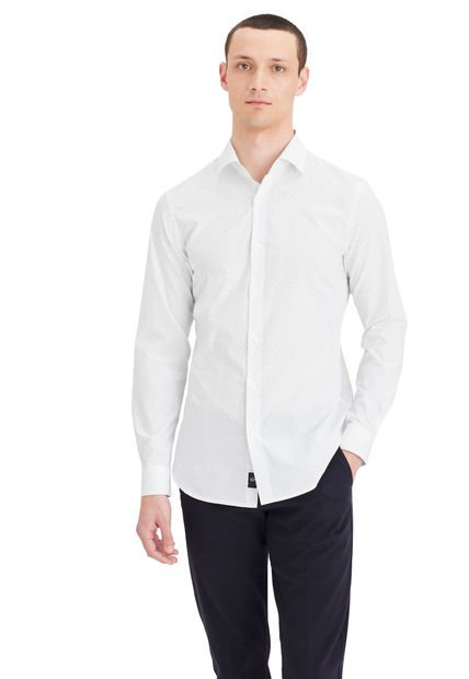 Camisa Hombre Crafted Slim Fit Blanco Dockers