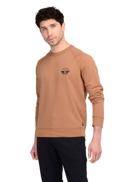 Polerón Hombre Original Crewneck Regular Fit Café Dockers