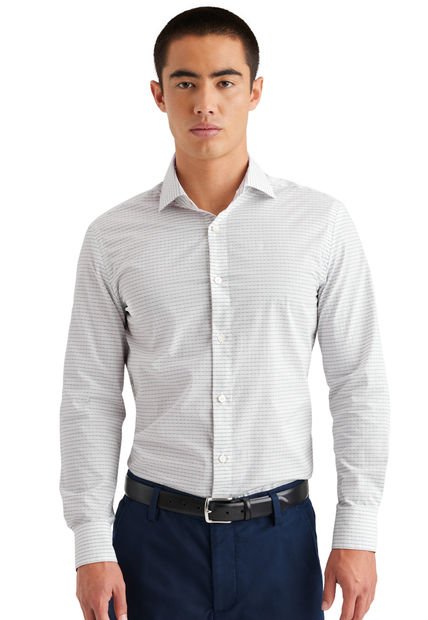 Camisa Hombre Crafted Slim Fit Blanco Dockers