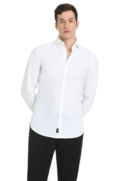 Camisa Hombre Crafted Slim Fit Blanco Dockers