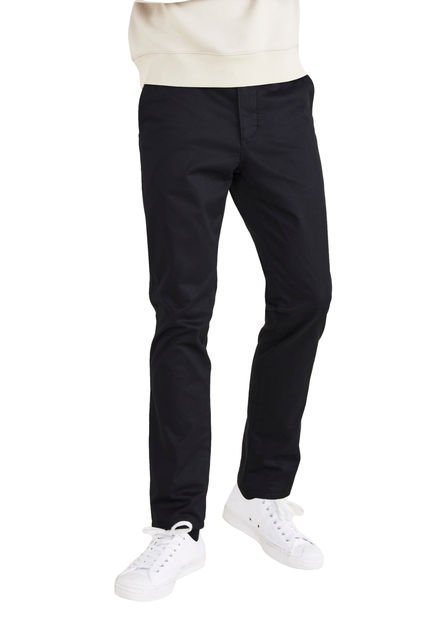 Pantalón Hombre Original Chino Skinny Fit Negro Dockers