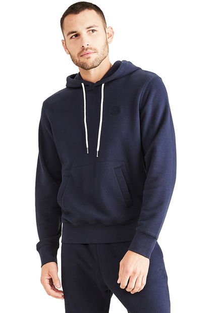 Polerón Hombre Popover Hoodie Regular Fit Azul Dockers