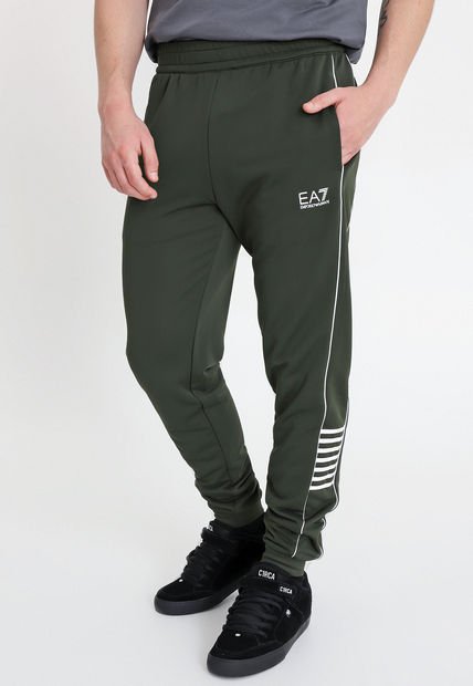 Pantalón EA7 Emporio Armani Verde - Calce Regular