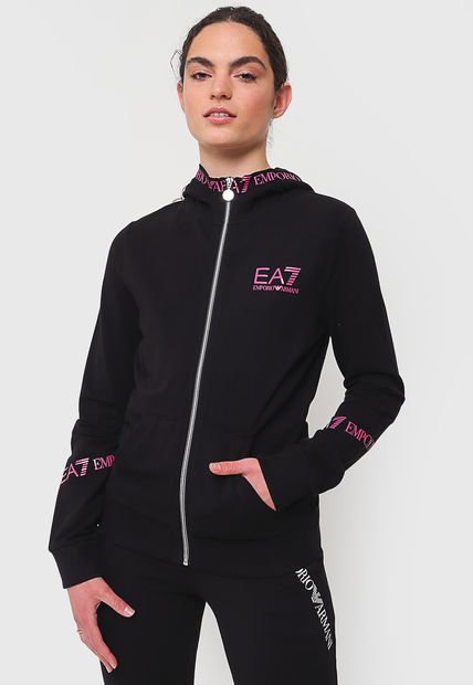 Polerón EA7 Emporio Armani Sweatshirt Rosa - Calce Holgado - Compra Ahora |  Dafiti Chile