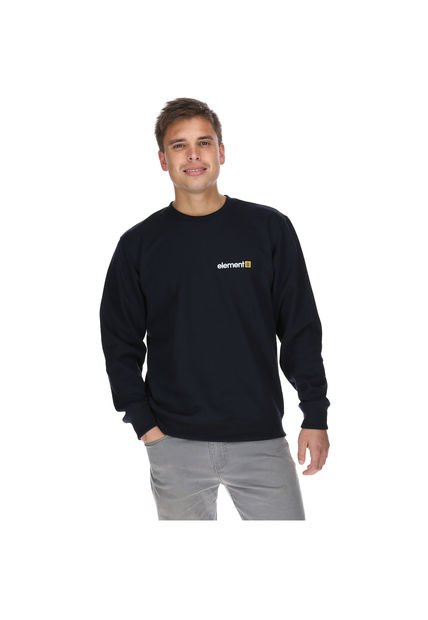 Polerón Unisex Vertical Crew Azul Element