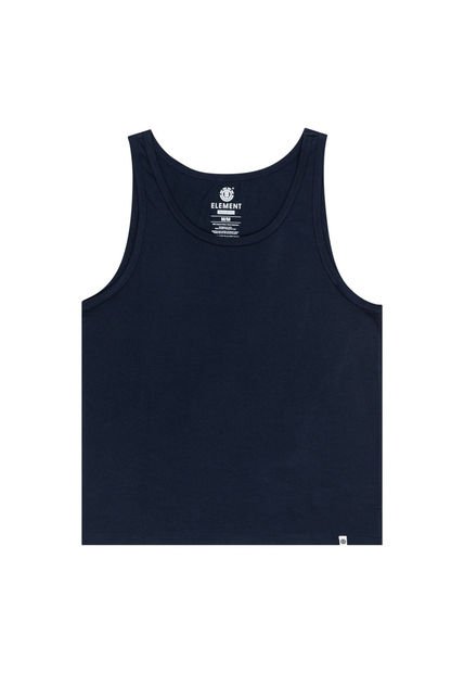 Polera S/M Basic Tank Kttp Azul Hombre Element