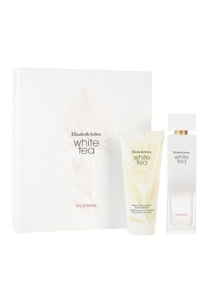 Perfume White Tea Wild Rose 100Ml Edt Mas Body Lotion Elizabeth Arden