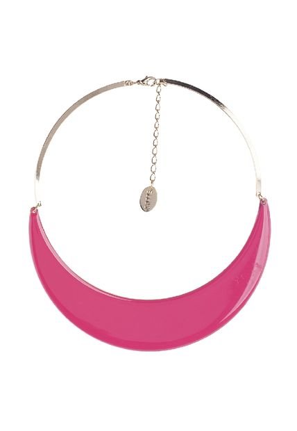 Collar Ellus Moon Fucsia