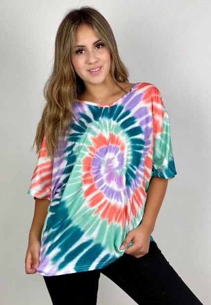 poleras tie dye mujer