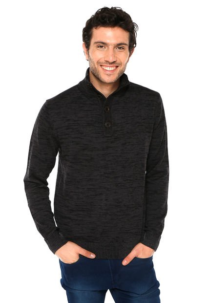 Sweater Gris Oscuro ESPRIT - Calce Regular