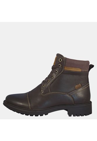 Botin Casual Cuero Cafe Fagus Knasta Chile