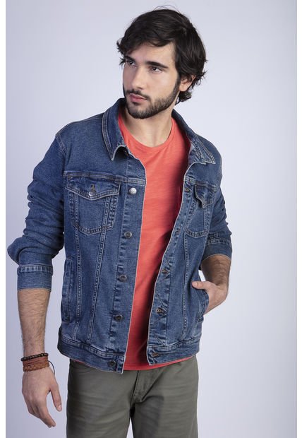 Chaqueta Basic Denimfj Azul Ferouch