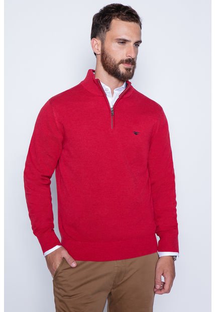 Sweater London Smart Casual L/S Rojo Ferouch