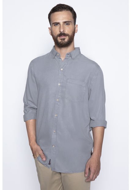 Camisa Lyocell Fj Gris Ferouch