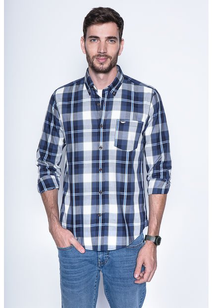 Camisa Check Colorado Fj Verde Ferouch