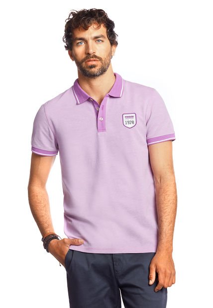 Polera Polo Mississippi Morado Ferouch - Compra Ahora | Dafiti Chile