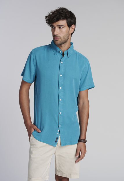 Camisa Sport Lyocell Fj Verde Ferouch