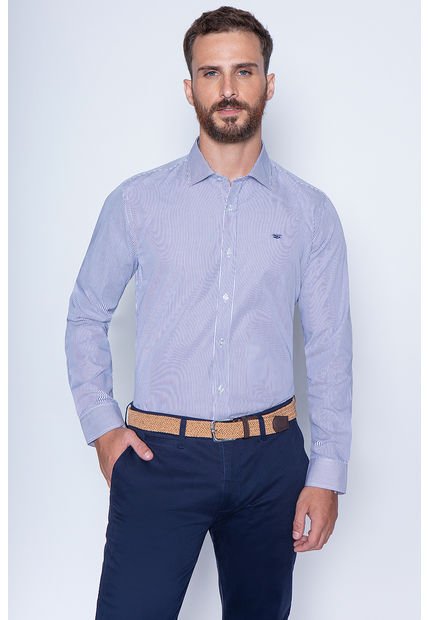 Camisa Smart Casual Albany Azul Ferouch